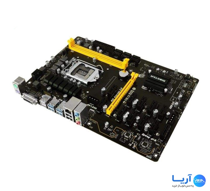 قیمت و خرید مادربرد بایوستار مدل TB250-BTC Pro | فروشگاه آریا